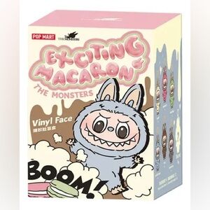 NEW SEALED 100% Authentic!!  Popmart LABUBU Exciting Macaron